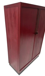 Art Deco Modernist Armoire by A.H. Jansen for L.O.V. Oosterbeek, 1920s 2